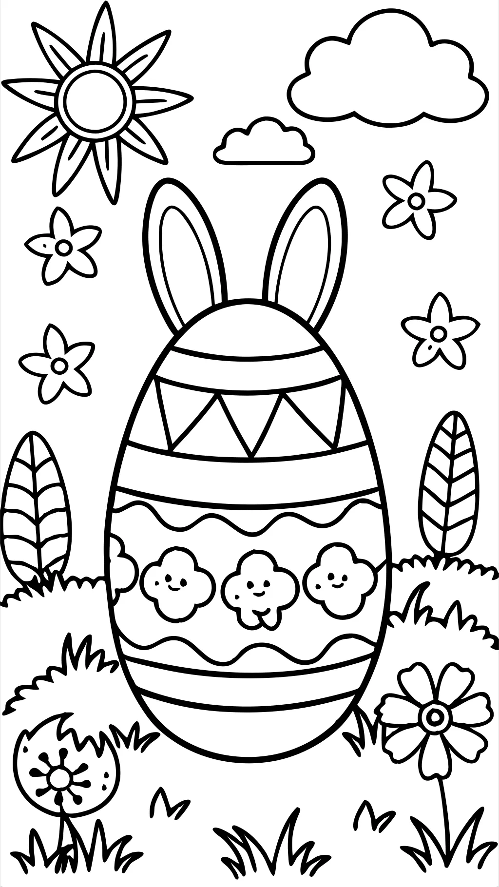 free printable coloring pages easter